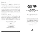 Предварительный просмотр 1 страницы JL Audio TR570-CXi Owner'S Manual