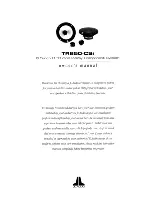 Предварительный просмотр 1 страницы JL Audio TR650-CSi Owner'S Manual