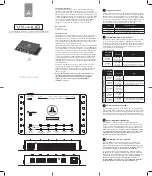 Предварительный просмотр 1 страницы JL Audio VXi-HUB Connection Manual