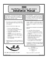 JLA D30 Phase 7 Non-Coin Installation Manual preview