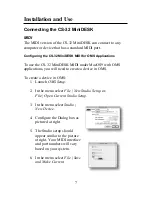 Preview for 7 page of JLCooper Electronics CS-32 MiniDESK User Manual