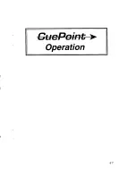 Preview for 43 page of JLCooper Electronics CuePoint Owner'S Manual