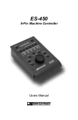 JLCooper Electronics ES-450 User Manual предпросмотр