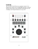 Preview for 9 page of JLCooper Electronics ES-450SP4 User Manual