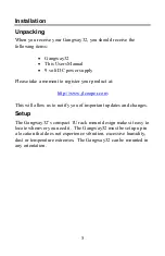 Preview for 5 page of JLCooper Electronics GangWay32 User Manual