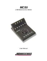 Preview for 1 page of JLCooper Electronics MCS5 User Manual