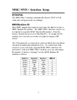 Preview for 7 page of JLCooper Electronics MMC/9Pin+ Interface User Manual