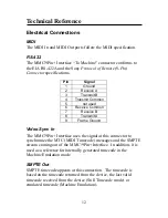 Preview for 12 page of JLCooper Electronics MMC/9Pin+ Interface User Manual