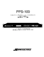 JLCooper Electronics PPS-100 Owner'S Manual предпросмотр