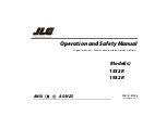 JLG 1532R Operation And Safety Manual preview