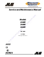 Preview for 1 page of JLG 25AM Service And Maintenance Manual