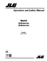 JLG 3369 electric Operator'S And Safety Manual preview