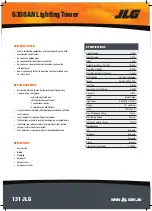 Preview for 2 page of JLG 6308AN Manual