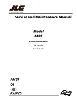 Предварительный просмотр 1 страницы JLG 680S Service And Maintenance Manual