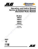 JLG AM-19 Operators And Safety Manual Service & Maintenance Manual Illustrated Parts Manual preview