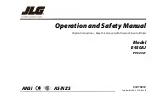 JLG E450AJ Operation And Safety Manual preview