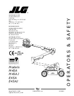 JLG E45A Operators & Safety preview