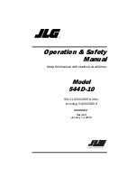 JLG GRADALL 544D-10 Operation & Safety Manual preview