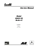 JLG Lull 1044C-54 II Series Service Manual preview