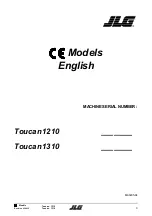 Предварительный просмотр 3 страницы JLG TOUCAN 1210 Service Manual