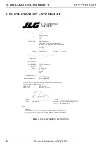 Предварительный просмотр 16 страницы JLG X17JPLUS Operator, Safety, And General Maintenance Manual