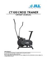 JLL CT100 Owner'S Manual preview