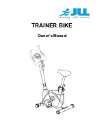 JLL TRAINER BIKE Owner'S Manual preview