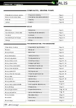 Preview for 2 page of JM Concept XALIS 9000U0 User Manual