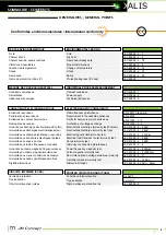 Preview for 4 page of JM Concept XALIS 9000U0 User Manual