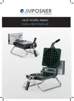 JM POSNER Multi Waffle Instruction Manual preview