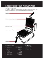 Preview for 3 page of JM POSNER Multi Waffle Instruction Manual