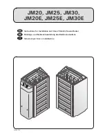 JM JM20 Instructions For Installation And Use Manual preview