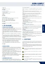 Preview for 17 page of JMA BERNA SIMPLY User Manual