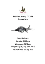 JMB-Jets Boeing TX/ T7A Instructions Manual preview