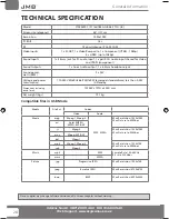 Preview for 28 page of JMB 46/188G-GB-5B-FTCU-UK User Manual