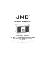 Preview for 1 page of JMB GSDAB3004 Instructions Manual