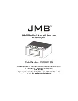 JMB GSIDABCR3001 User Manual предпросмотр