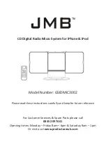 JMB GSIDMIC3002 Manual предпросмотр