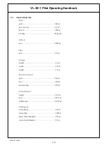 Предварительный просмотр 7 страницы JMB VL-3E-1 Pilot Operating Handbook