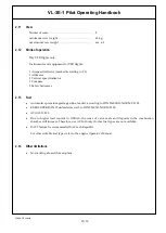 Preview for 13 page of JMB VL-3E-1 Pilot Operating Handbook