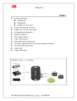 Предварительный просмотр 3 страницы JMC HDMI2SDI-Scaling User Manual