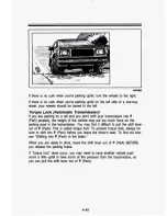 Предварительный просмотр 221 страницы JMC JIMMY 1993 Owner'S Manual