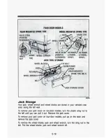 Предварительный просмотр 253 страницы JMC JIMMY 1993 Owner'S Manual