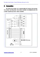 Предварительный просмотр 27 страницы JMC MCAC806 Manual