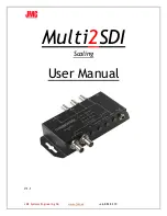 JMC Multi2SDI User Manual предпросмотр