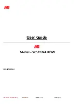 Предварительный просмотр 1 страницы JMC SC5C0 N4 HDMI User Manual