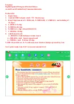 Предварительный просмотр 2 страницы JMD Handy-Baby 8.8.9 User Manual