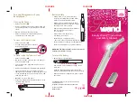 Предварительный просмотр 2 страницы JML Beauty Wand Instruction And Safety Manual