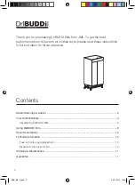 Preview for 2 page of JML DriBUDDI Elite Instructions Manual