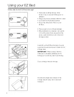 Предварительный просмотр 6 страницы JML EZ Bed 109T Instructions Manual